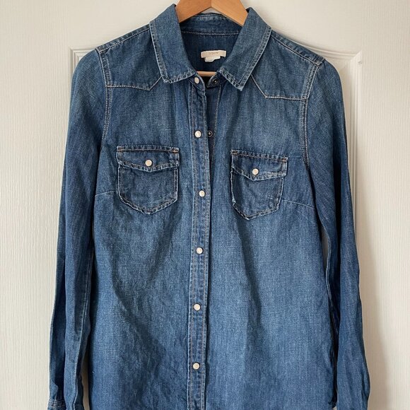 J Crew chambray shirt - Picture 1 of 4
